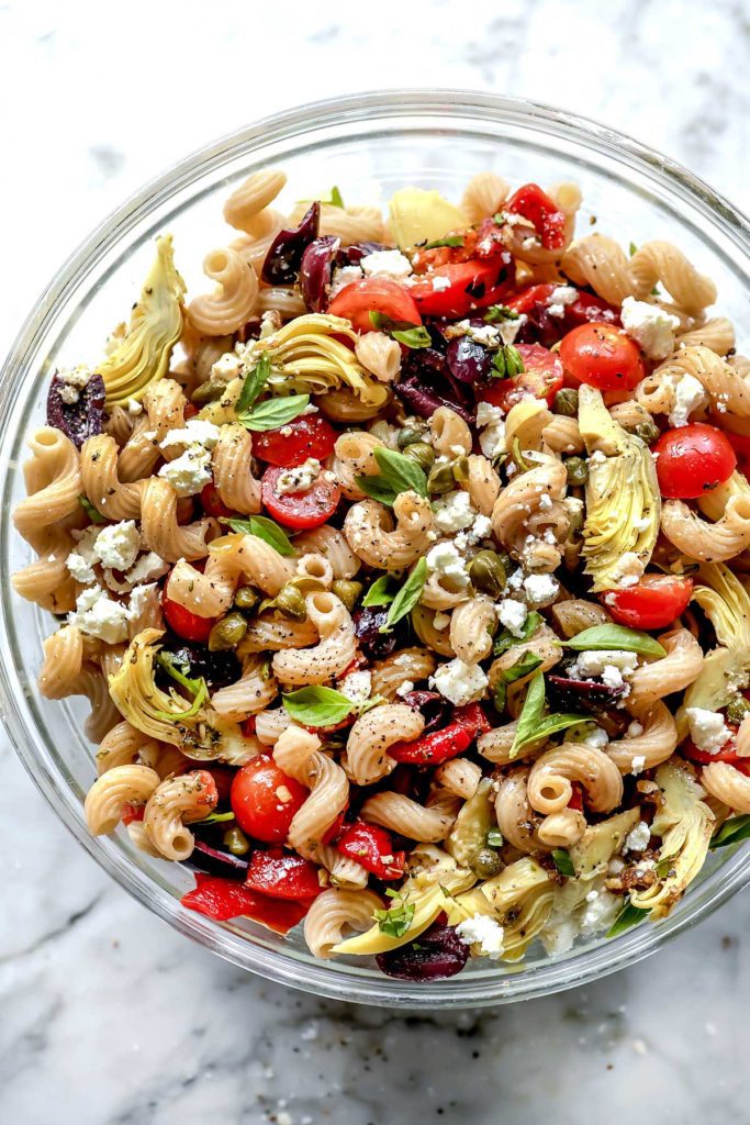 Pasta Salad | Healthy Sides To Eat With Chicken Tenders