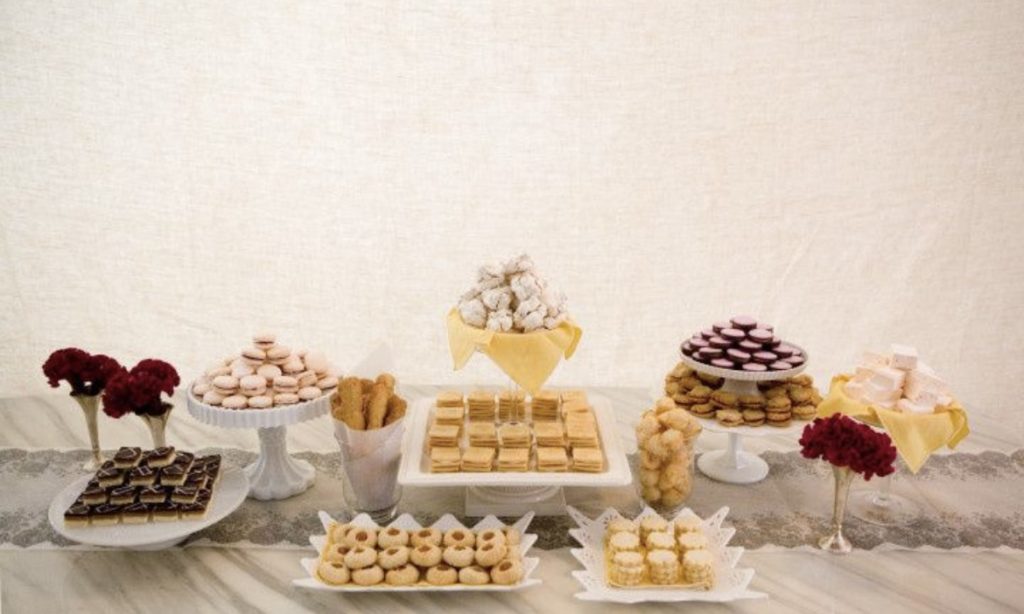 dessert table spread