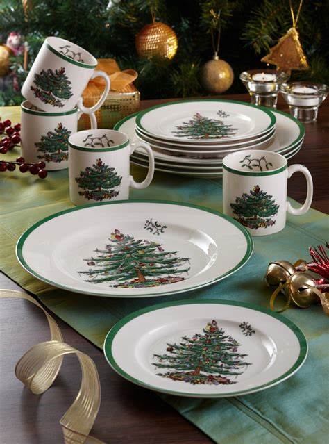 spode christmas dinnerware set 