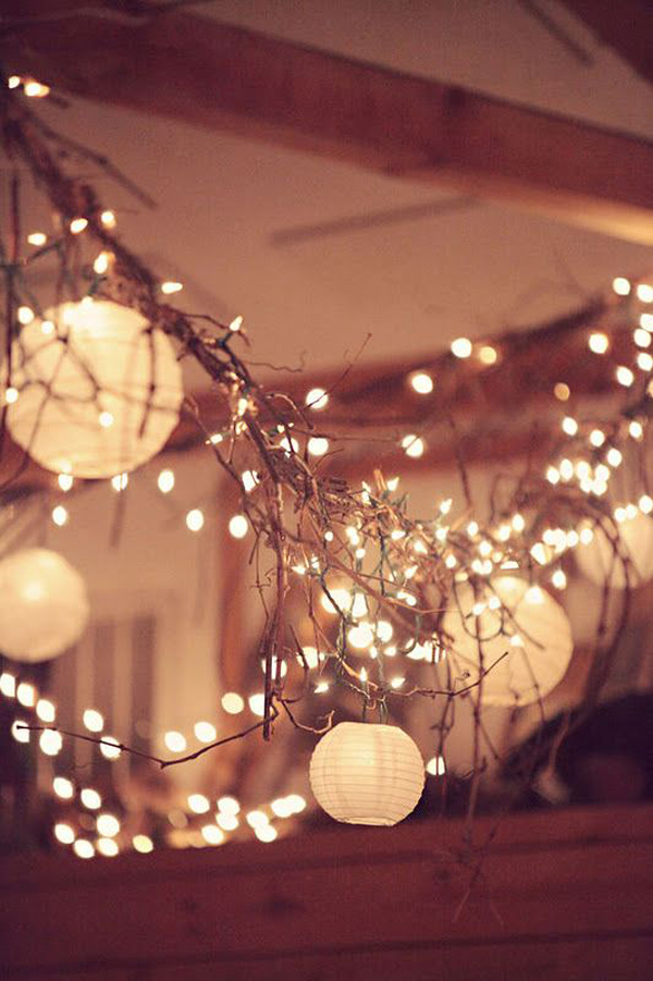 diy paper lanterns indoor christmas decor