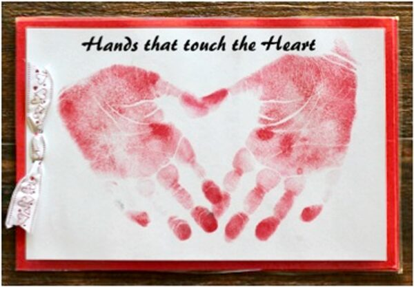 Heart Handprint Crafts