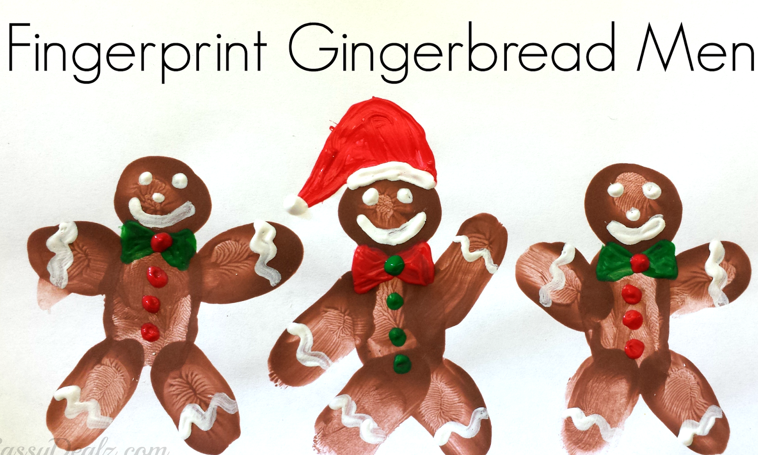 fingerprint gingerbread men