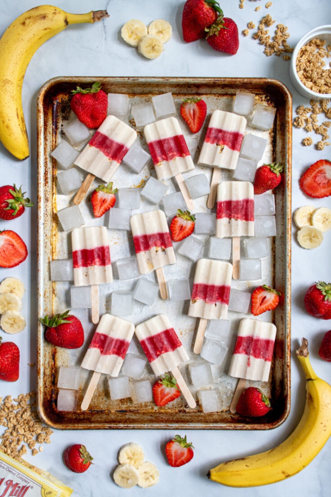 Fruity Parfait Sticks