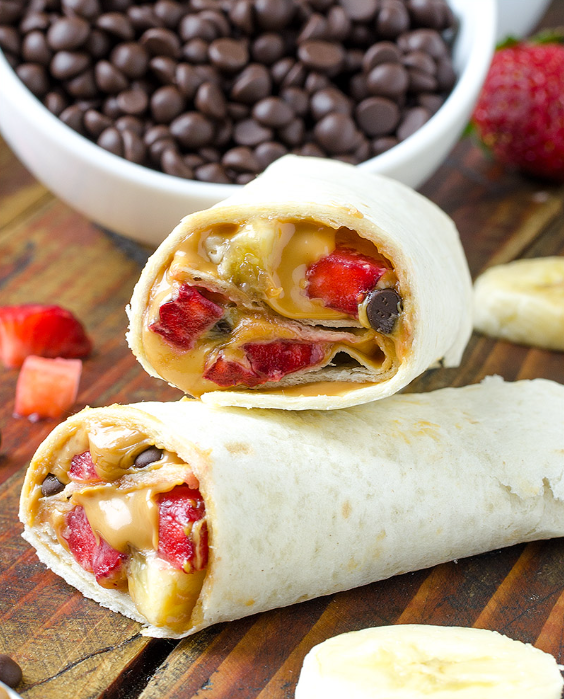 Nut Butter Wrap Breakfast Ideas for Toddlers