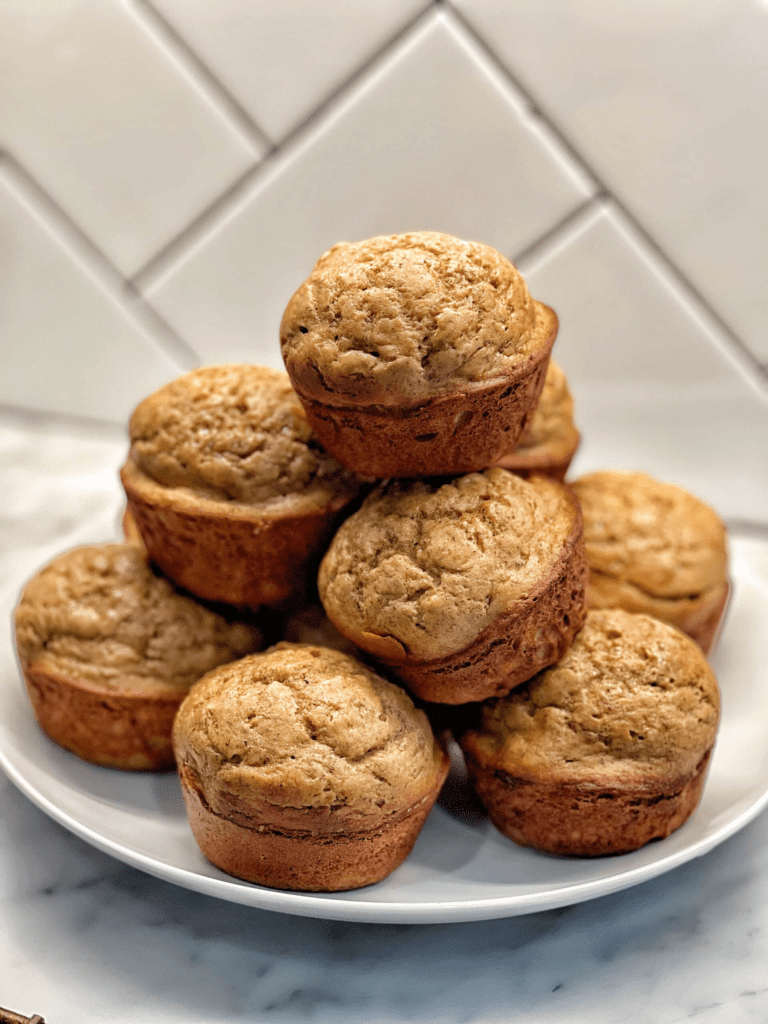 Almond Butter Banana Muffins