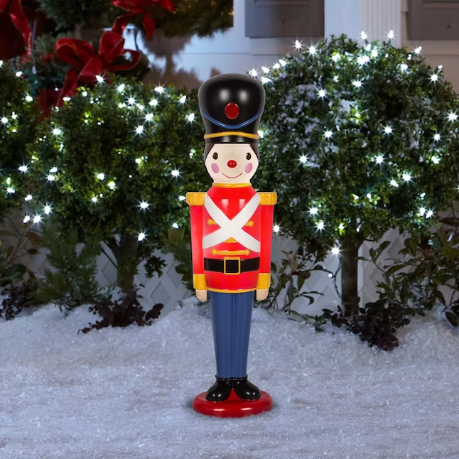 toy soldier christmas decoration at lowes
