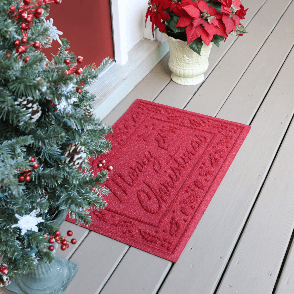 christmas mat merry christmas mat decoration at lowes