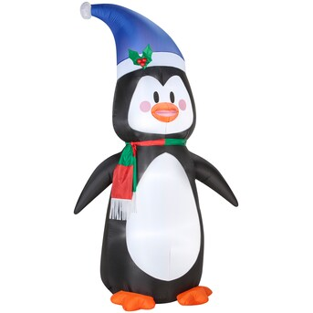 Lighted Penguin Christmas Inflatable