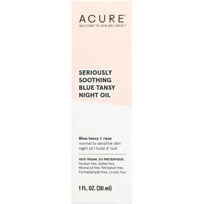 Acure Seriously Soothing Blue Tansy OilSkincare Dupe for: Herbivore Lapis Blue Tansy Facial Oil