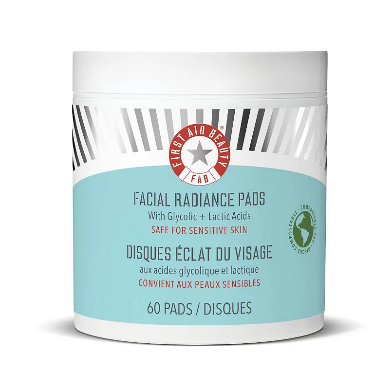 First Aid Beauty Facial Radiance PadsSkincare Dupe for: Dr. Dennis Gross Alpha Beta Extra Strength Daily Peel