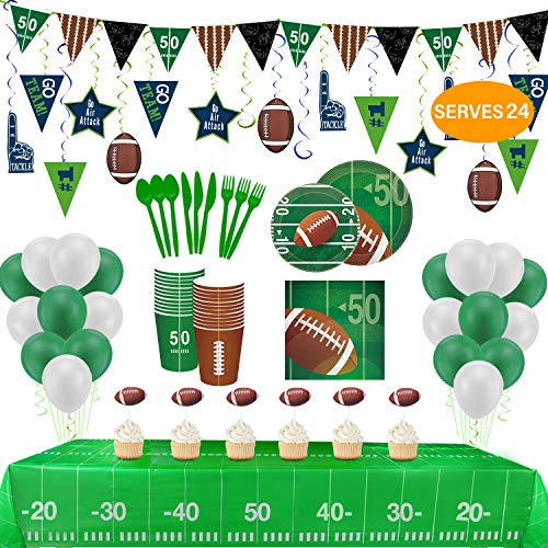 football party supplies kit on amazon