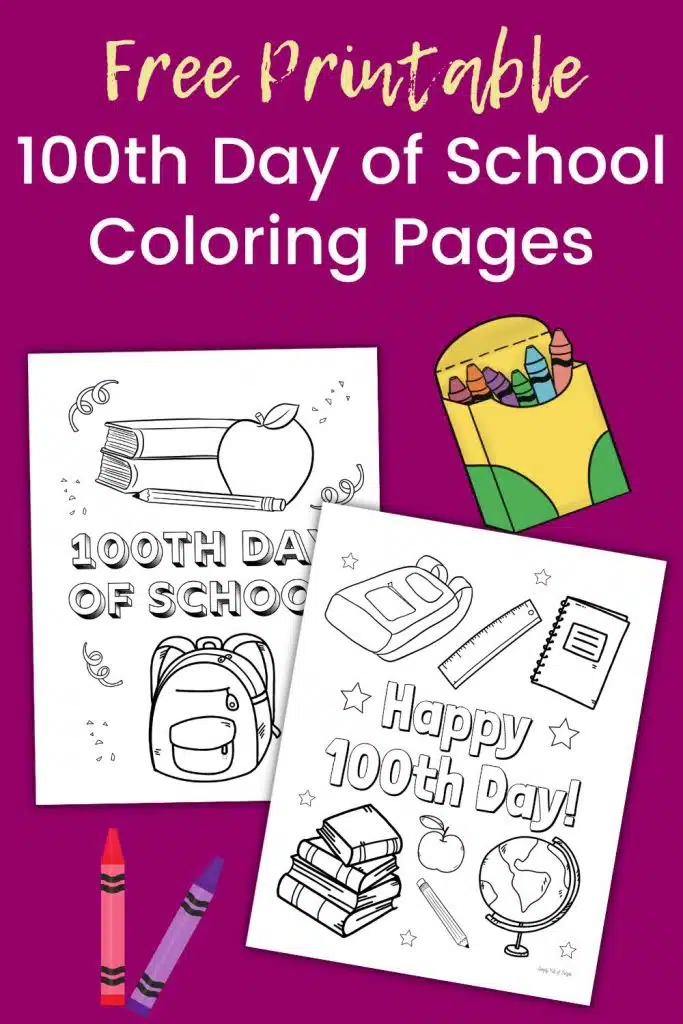 100th day of school printables, 100th day of school color pages, coloring sheet printable