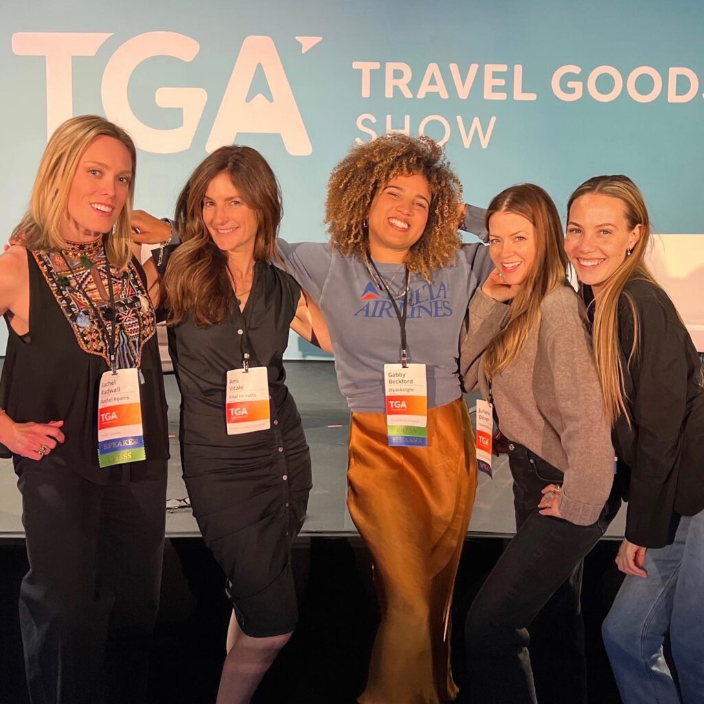 travel goods association trade show press trip for bloggers 2024