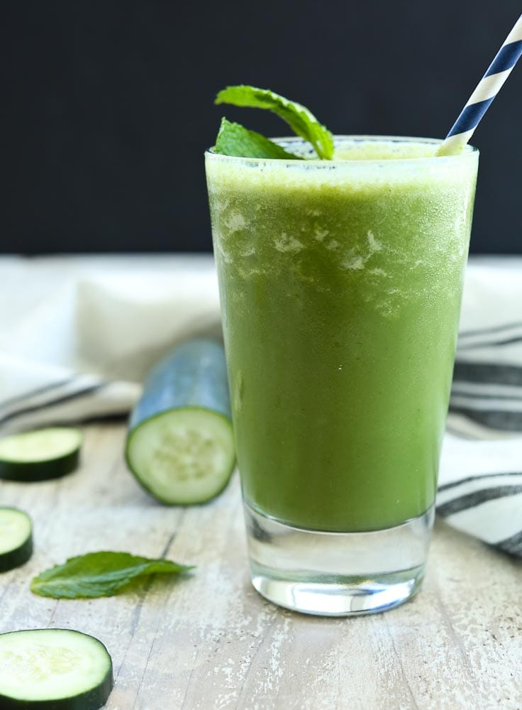 cucumber minth smoothie