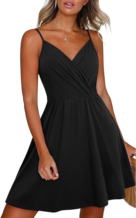 V-Neck Spaghetti Strap Sundress