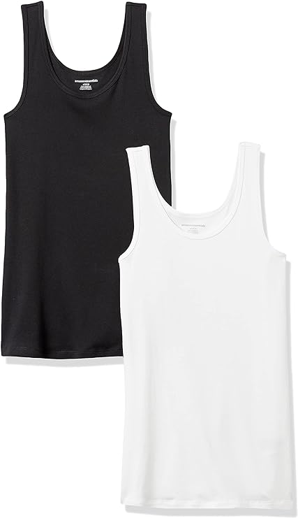 Amazon Essentials Women's 2-Pack Slim-Fit Tank