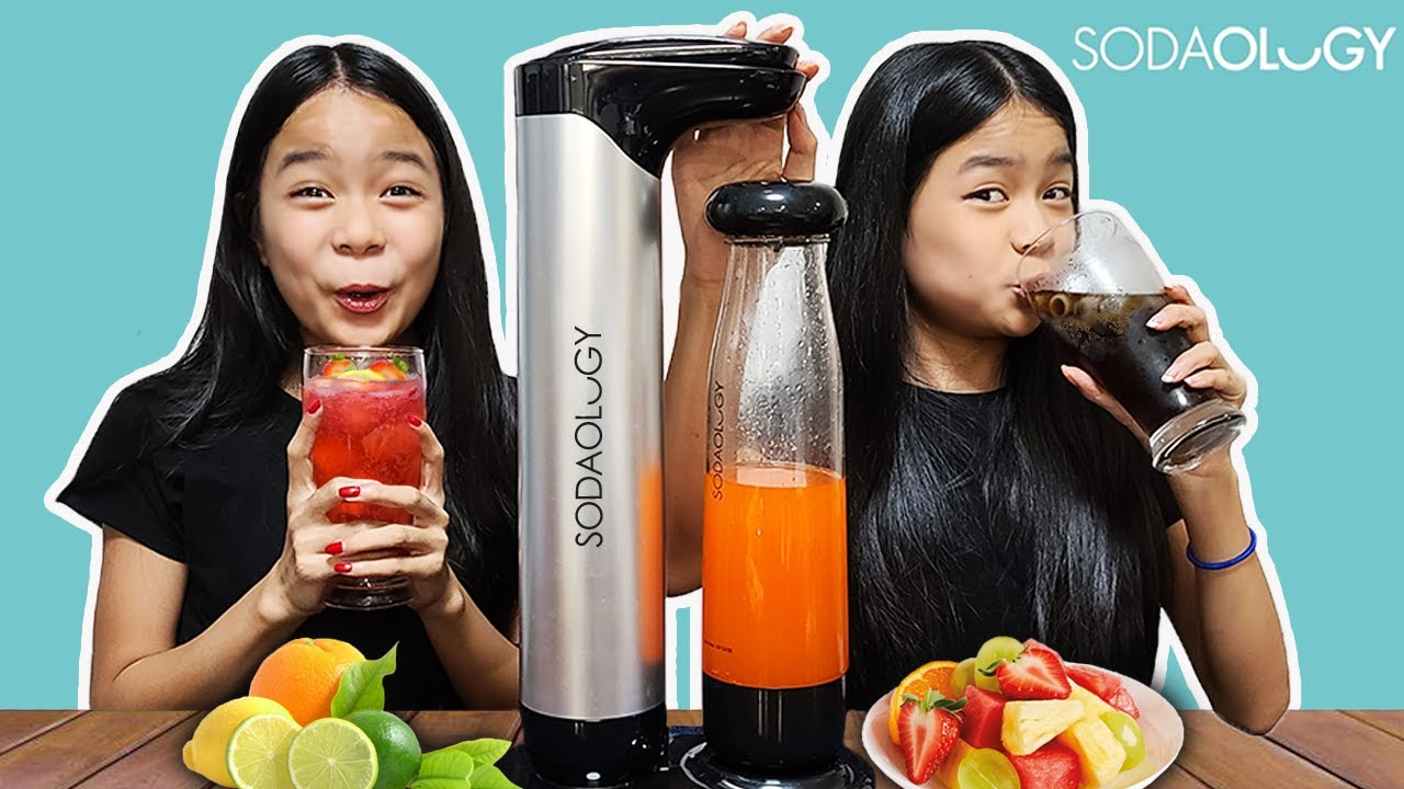 Elevate Your Summer with the Glacier Fresh Sodaology AllFizz Soda Maker Machine