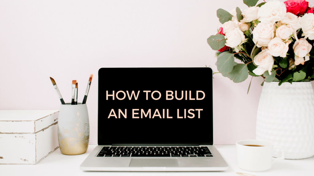 how to build an email list