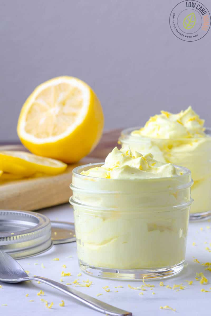 low carb lemon mousse