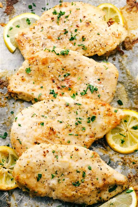 low sodium chicken recipe garlic parmesan chicken