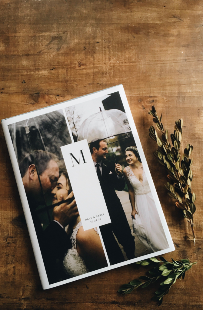 creating a wedding photobook