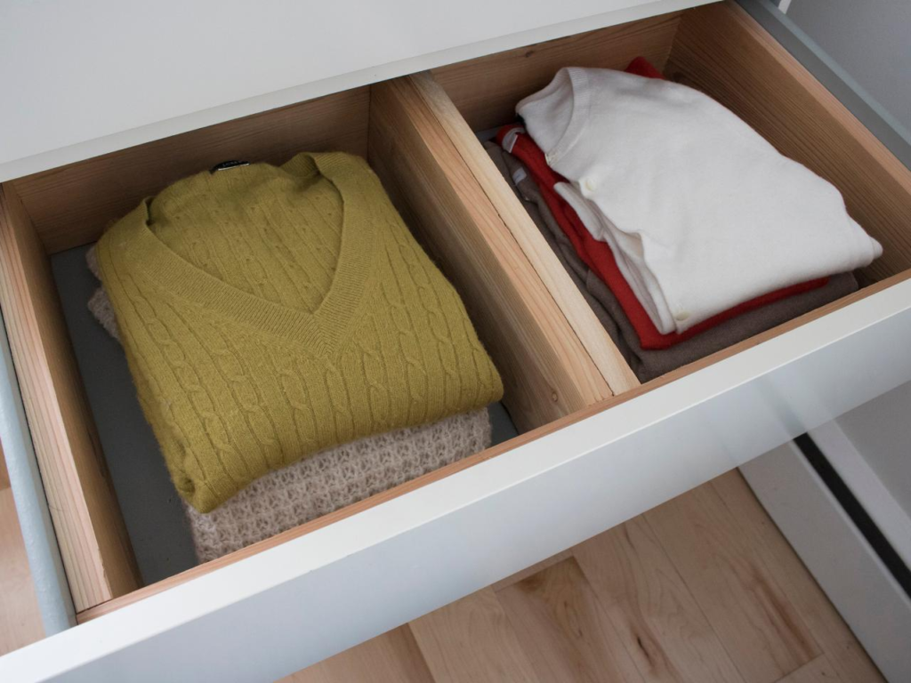 clothing drawer dividers