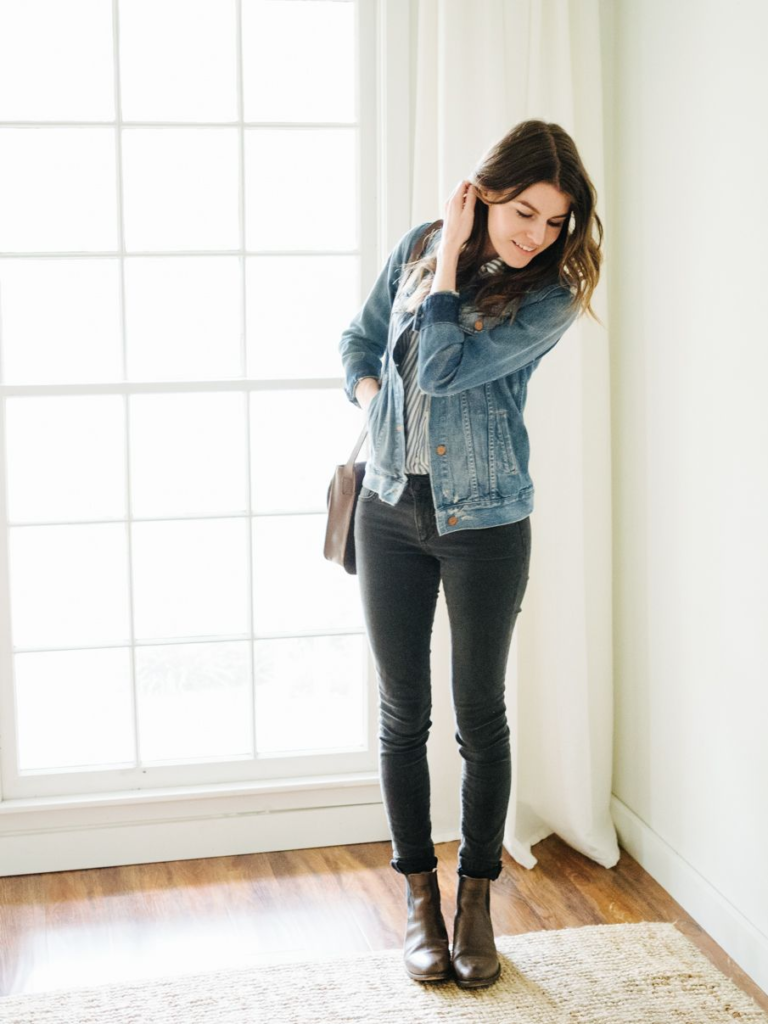 how to style chelsea boots with black jeans