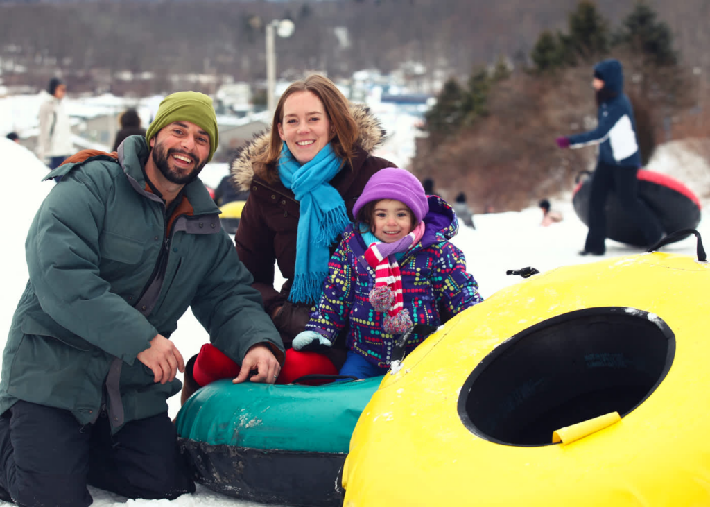 winter family vacation