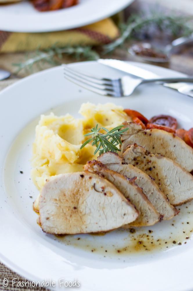 pork tenderloin sides with mashed potatoes